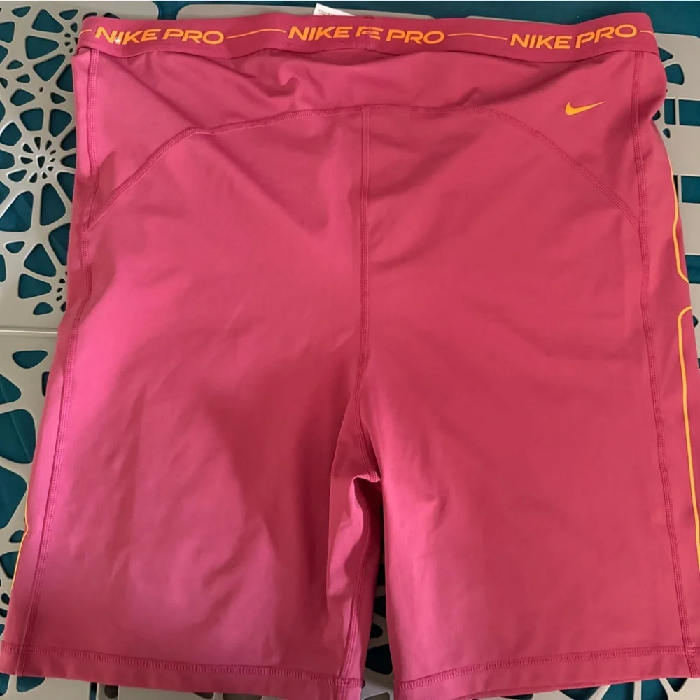 Nike Pro Dri-FIT Magenta Shorts